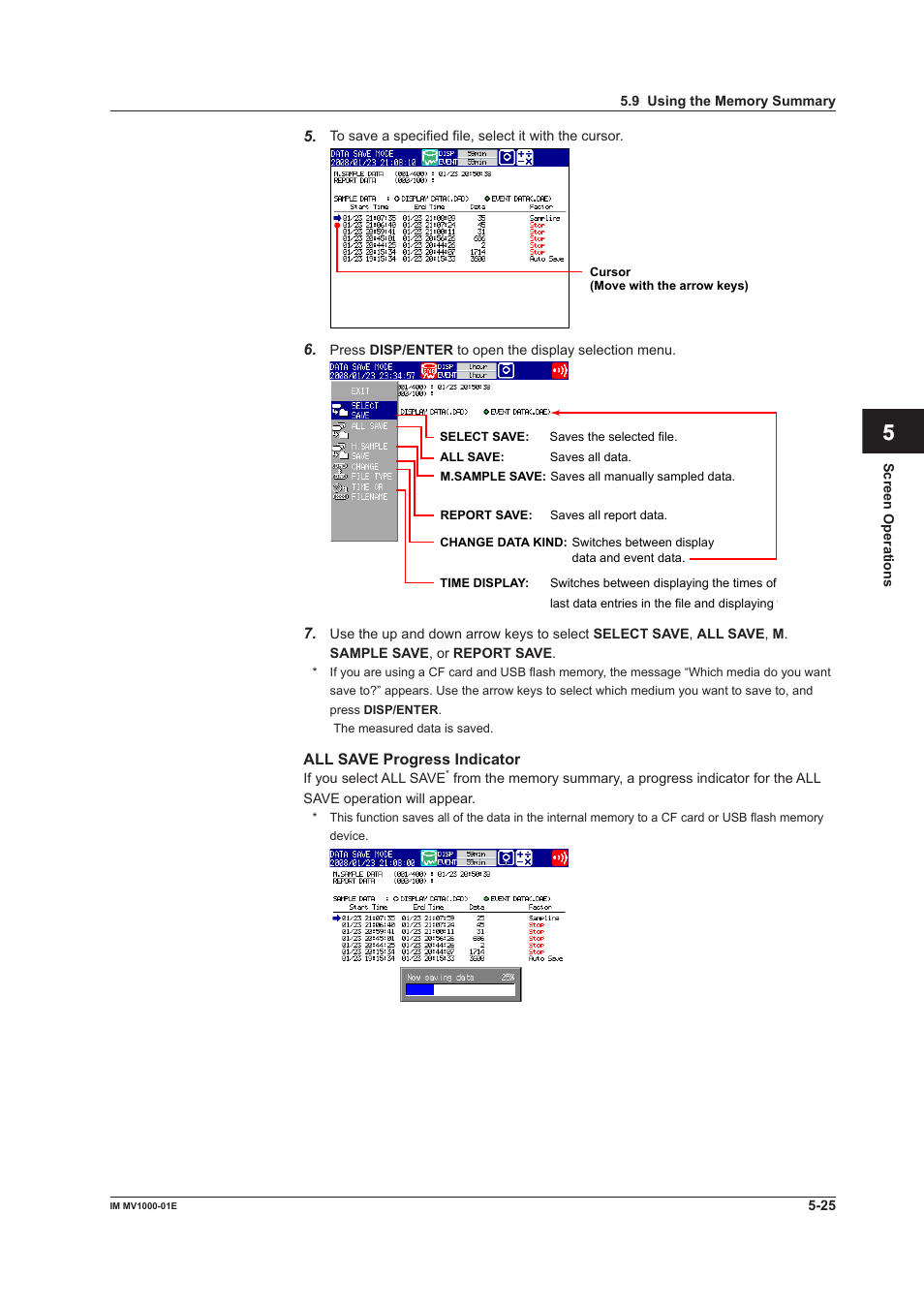 App index | Yokogawa Button Operated MV2000 User Manual | Page 147 / 310