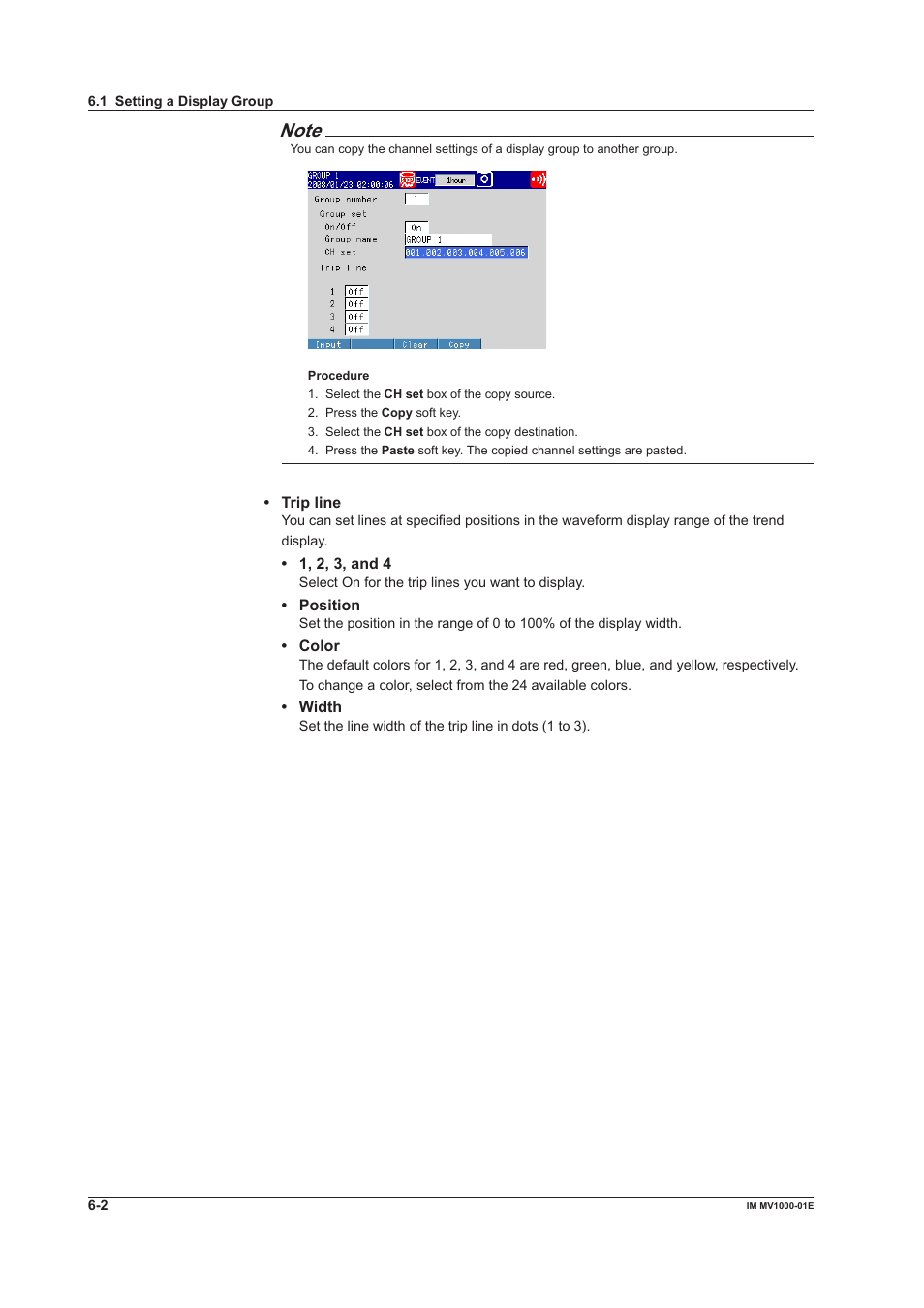 Yokogawa Button Operated MV2000 User Manual | Page 156 / 310