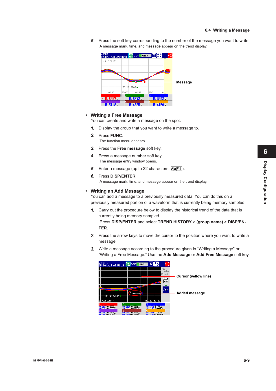 Yokogawa Button Operated MV2000 User Manual | Page 163 / 310