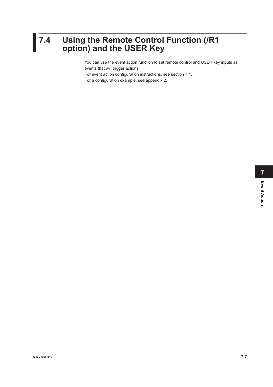 Yokogawa Button Operated MV2000 User Manual | Page 198 / 310