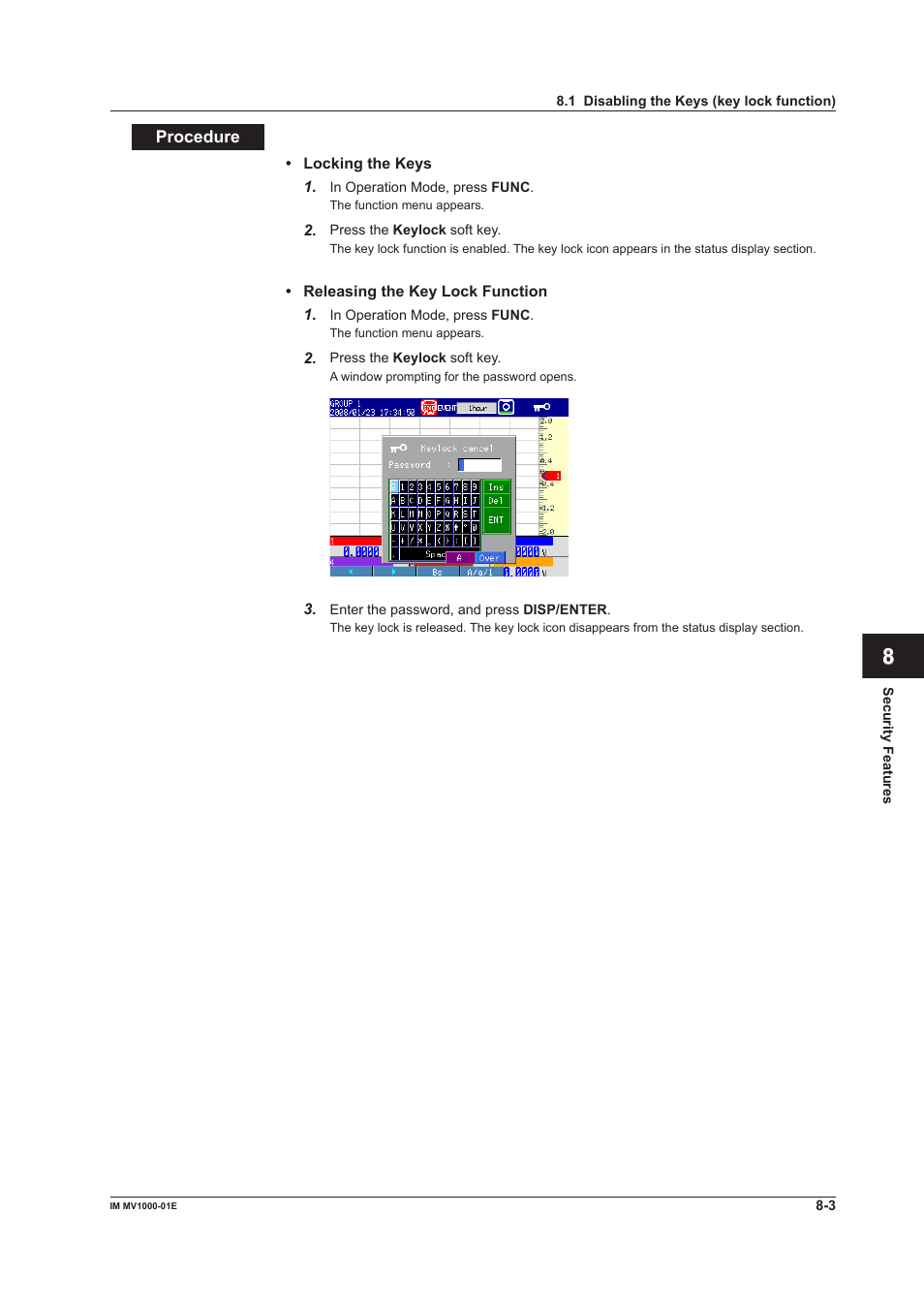 Yokogawa Button Operated MV2000 User Manual | Page 202 / 310
