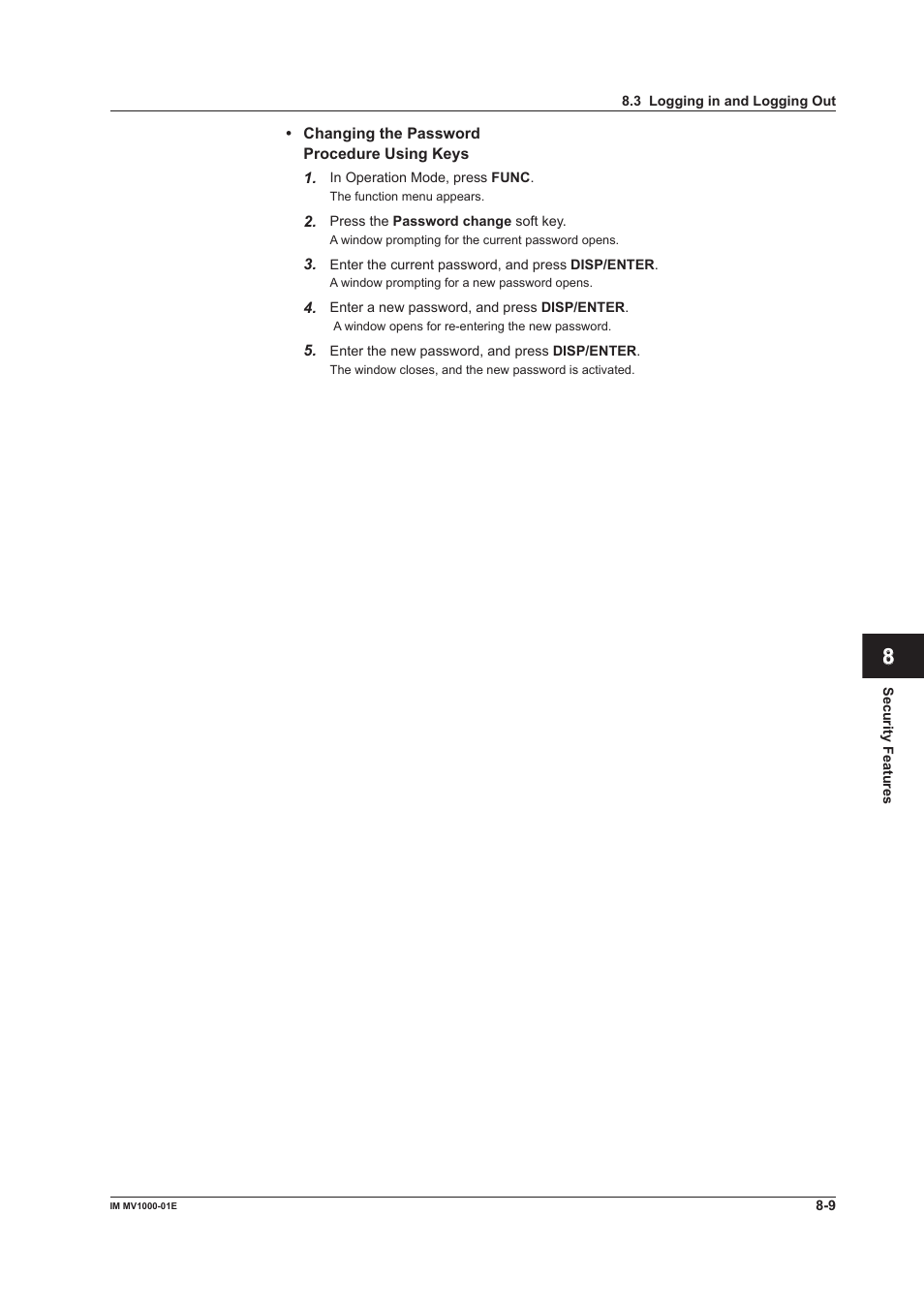 Yokogawa Button Operated MV2000 User Manual | Page 208 / 310