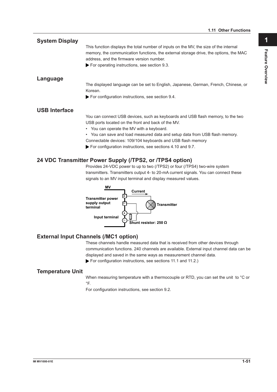 Yokogawa Button Operated MV2000 User Manual | Page 60 / 310