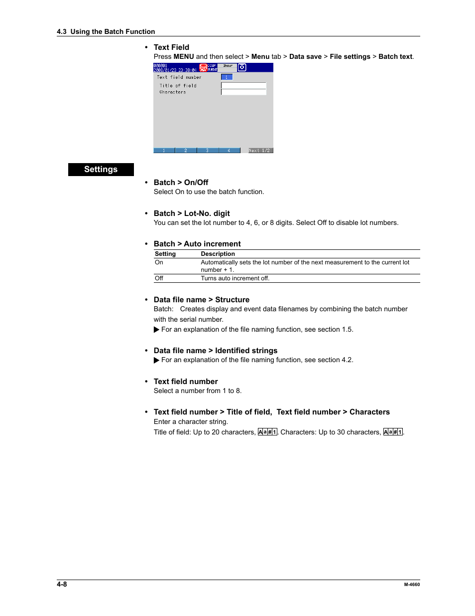 Yokogawa Button Operated MV2000 User Manual | Page 102 / 301