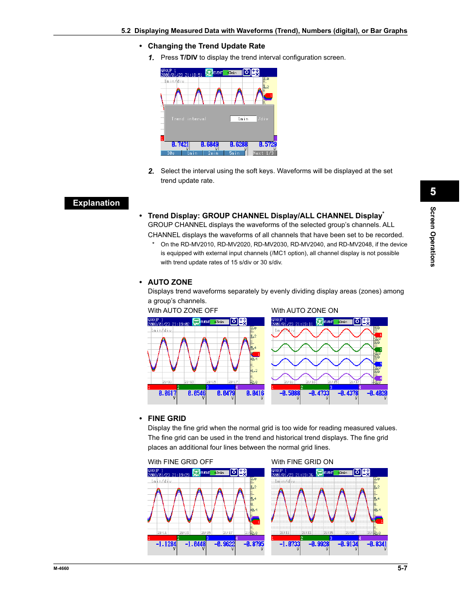 Yokogawa Button Operated MV2000 User Manual | Page 123 / 301