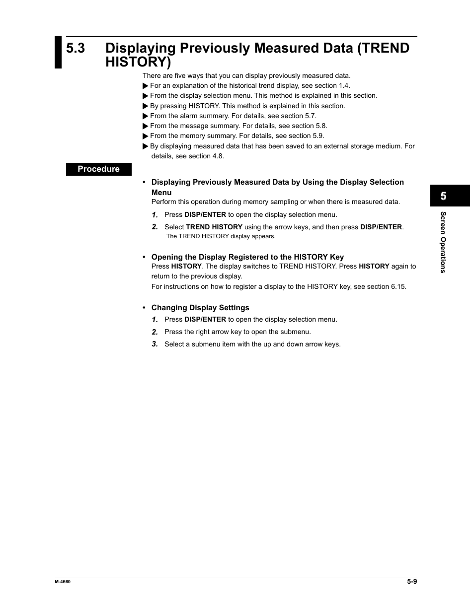 Yokogawa Button Operated MV2000 User Manual | Page 125 / 301