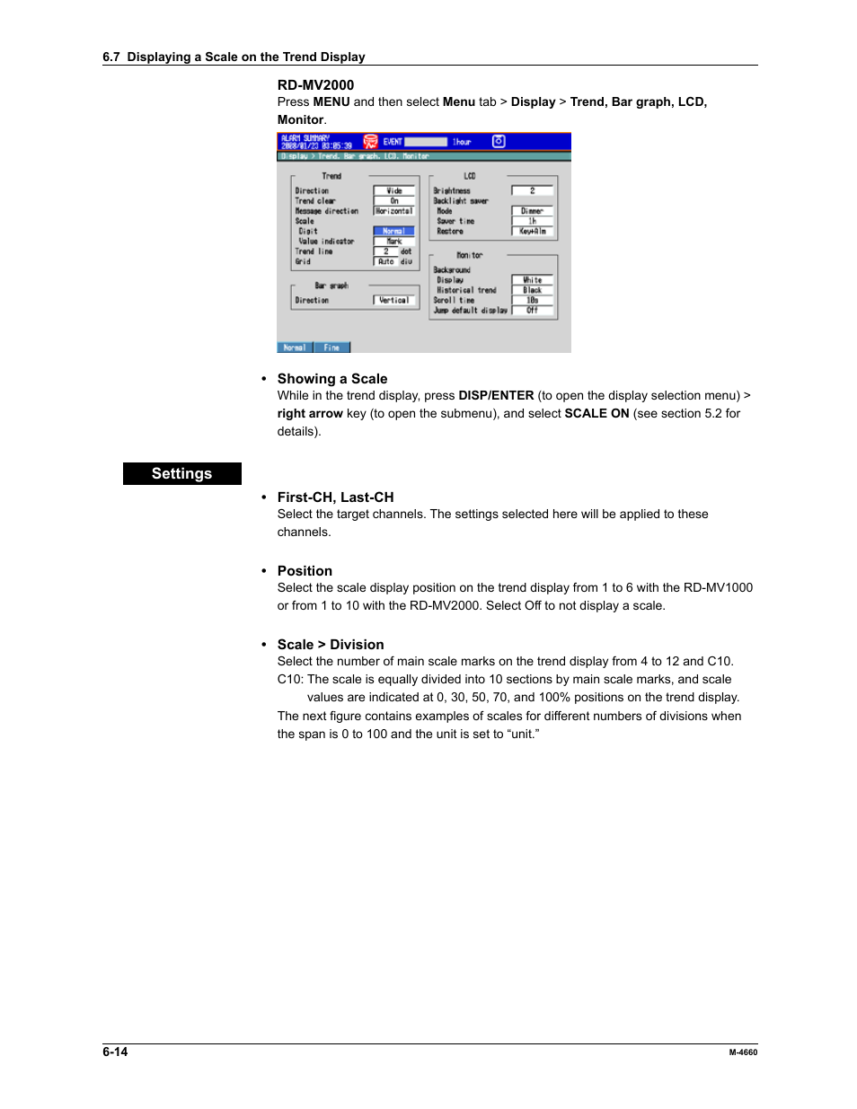 Yokogawa Button Operated MV2000 User Manual | Page 162 / 301