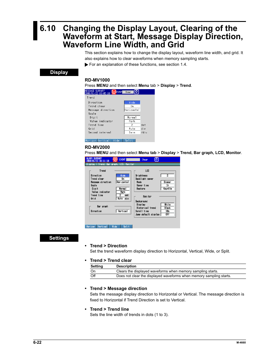 Yokogawa Button Operated MV2000 User Manual | Page 170 / 301