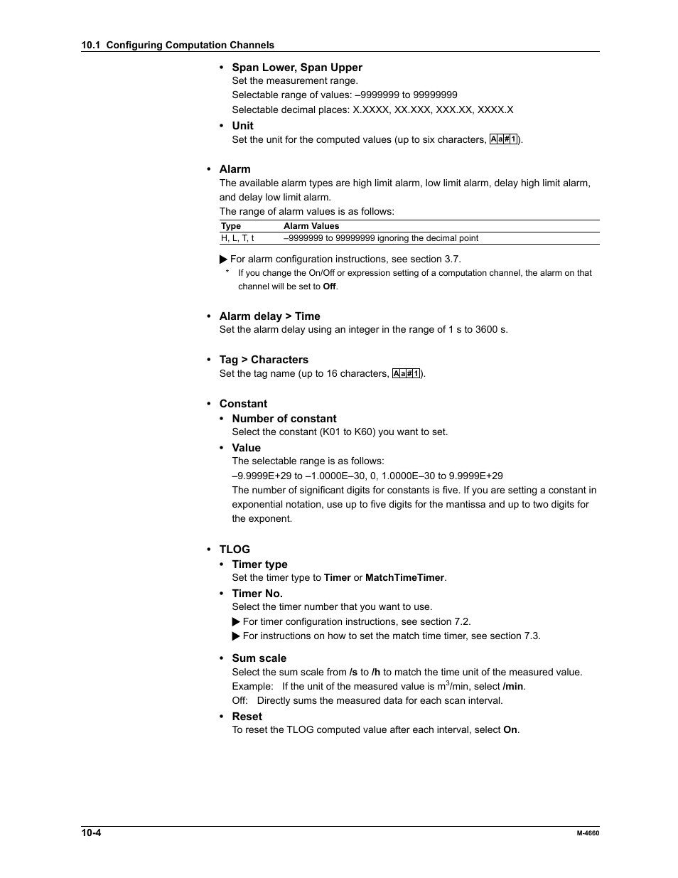 Yokogawa Button Operated MV2000 User Manual | Page 218 / 301