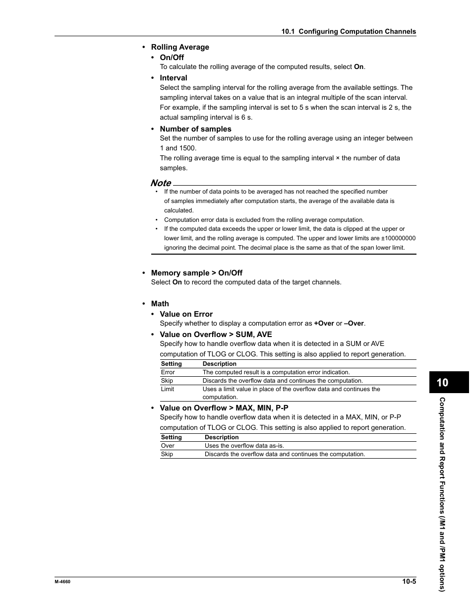 Yokogawa Button Operated MV2000 User Manual | Page 219 / 301