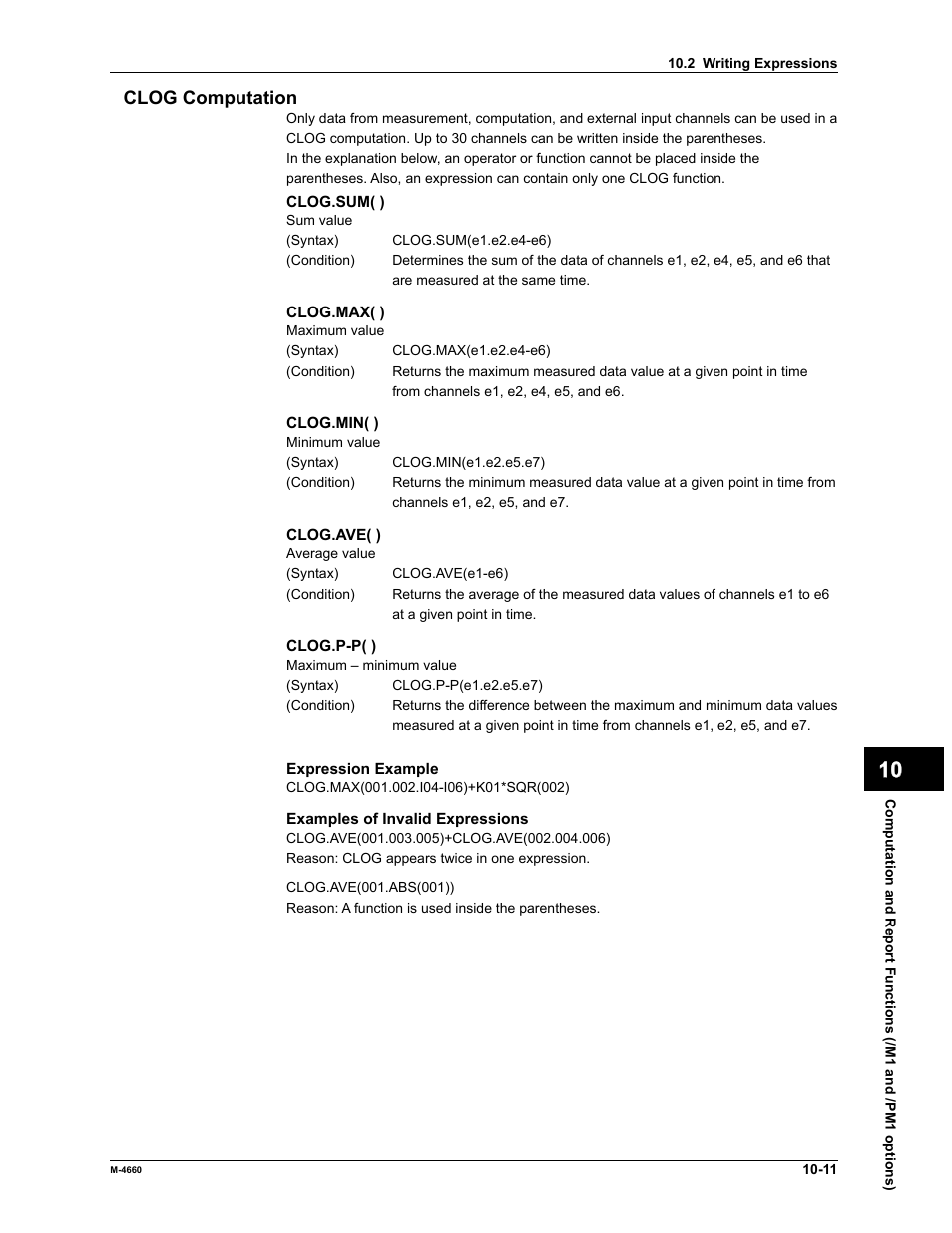 Yokogawa Button Operated MV2000 User Manual | Page 225 / 301