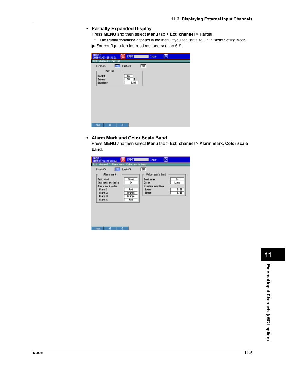 Yokogawa Button Operated MV2000 User Manual | Page 238 / 301