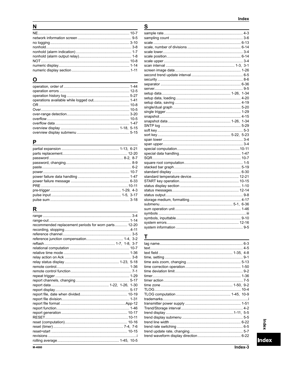 Yokogawa Button Operated MV2000 User Manual | Page 300 / 301