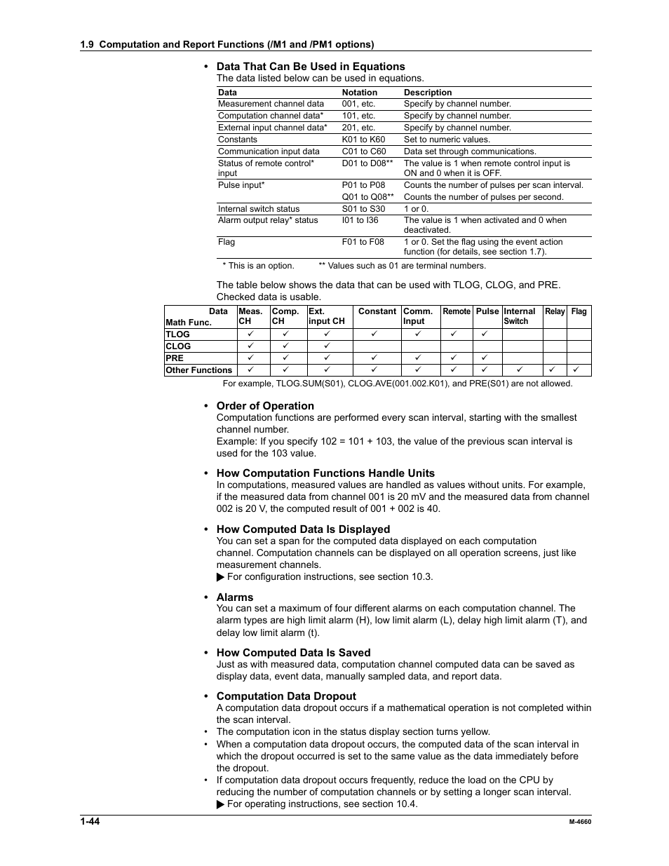 Yokogawa Button Operated MV2000 User Manual | Page 51 / 301