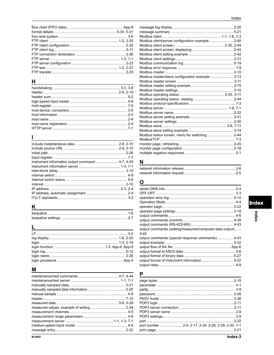 Yokogawa Button Operated MV2000 User Manual | Page 176 / 177