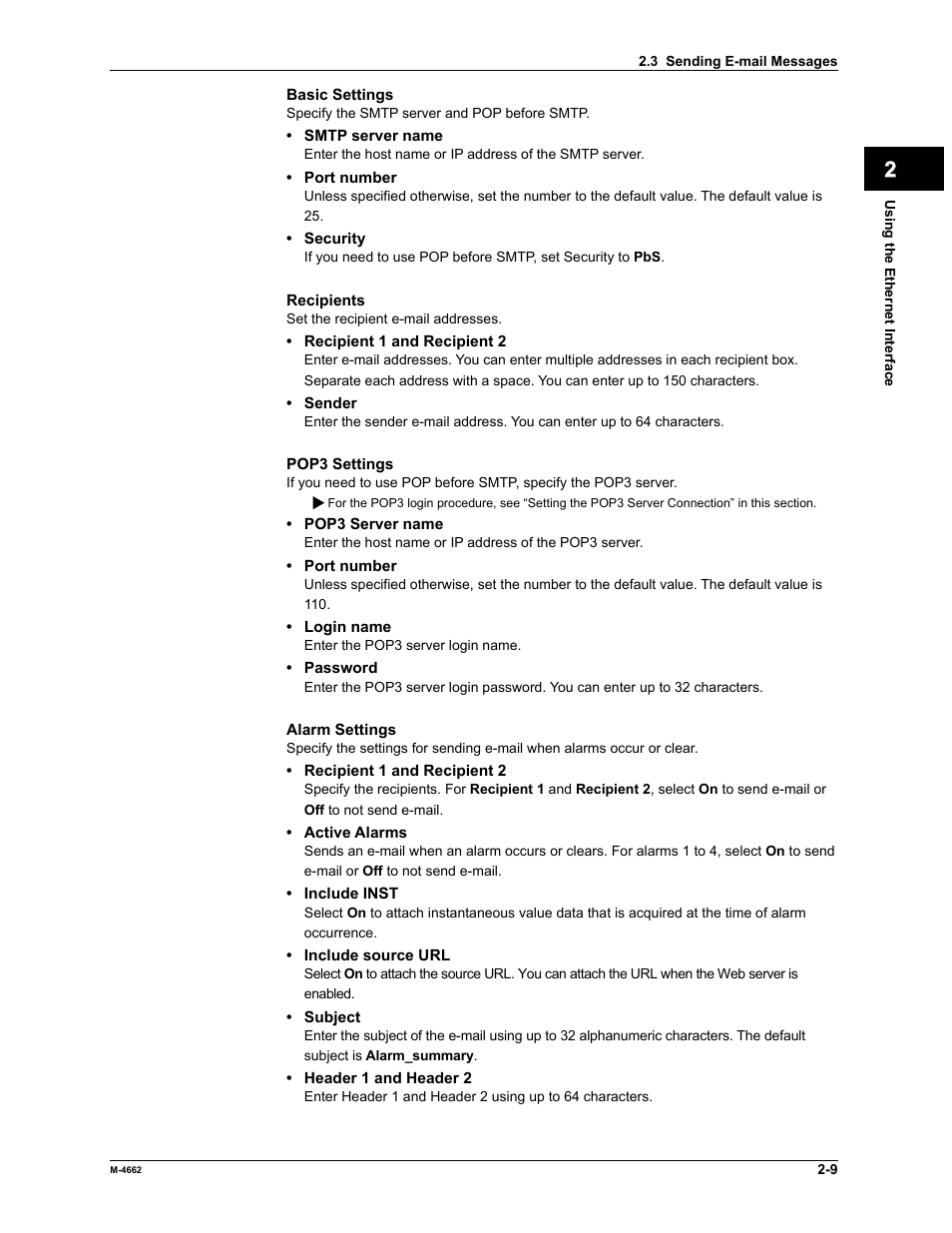 Yokogawa Button Operated MV2000 User Manual | Page 23 / 177