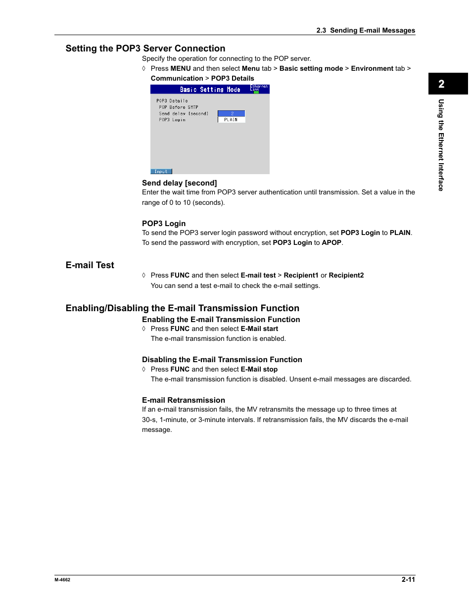 Yokogawa Button Operated MV2000 User Manual | Page 25 / 177