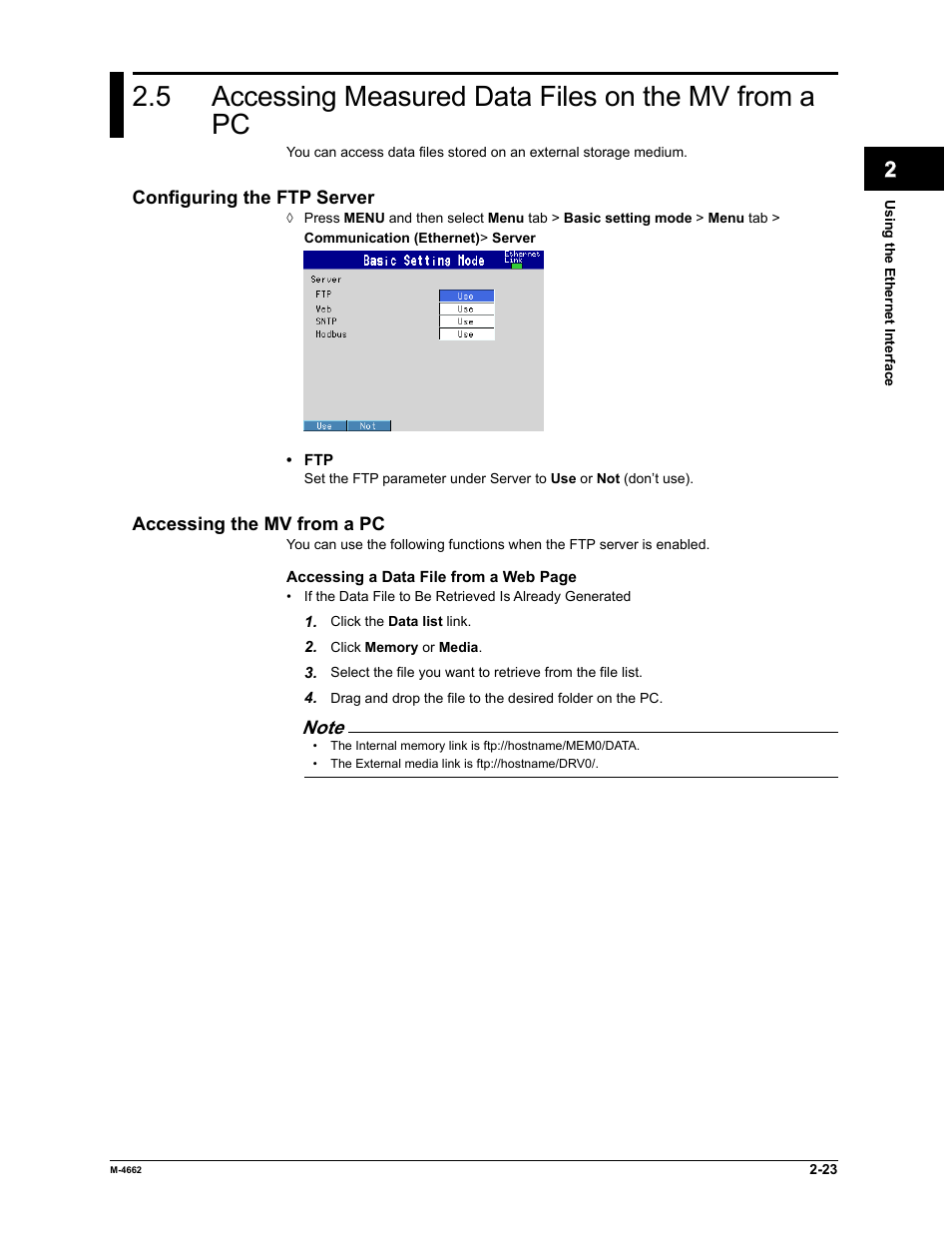 Yokogawa Button Operated MV2000 User Manual | Page 37 / 177