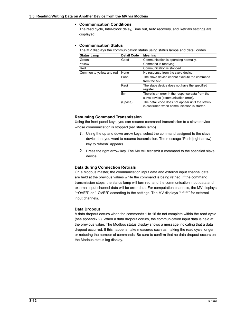 Yokogawa Button Operated MV2000 User Manual | Page 70 / 177