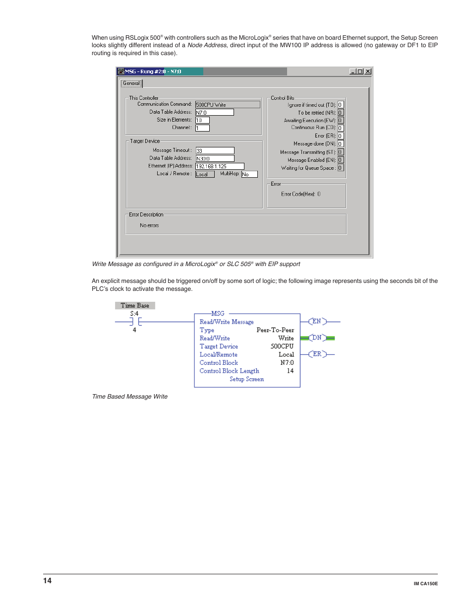 Yokogawa Standalone MW100 User Manual | Page 14 / 31