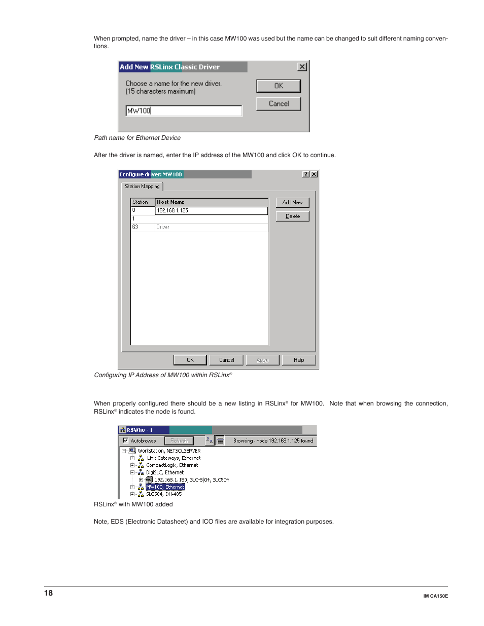 Yokogawa Standalone MW100 User Manual | Page 18 / 31