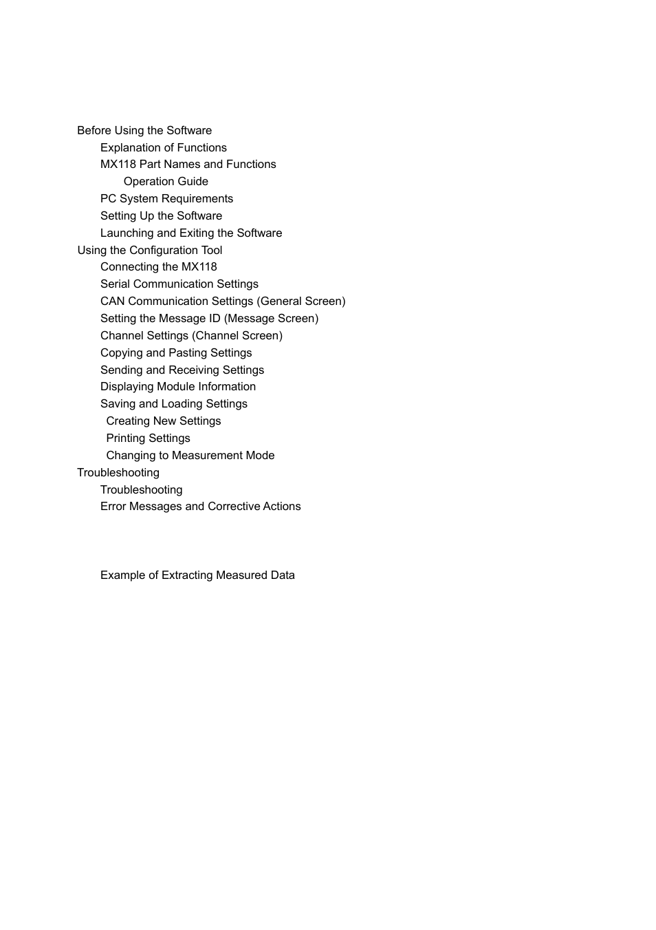 Yokogawa Standalone MW100 User Manual | Page 2 / 40