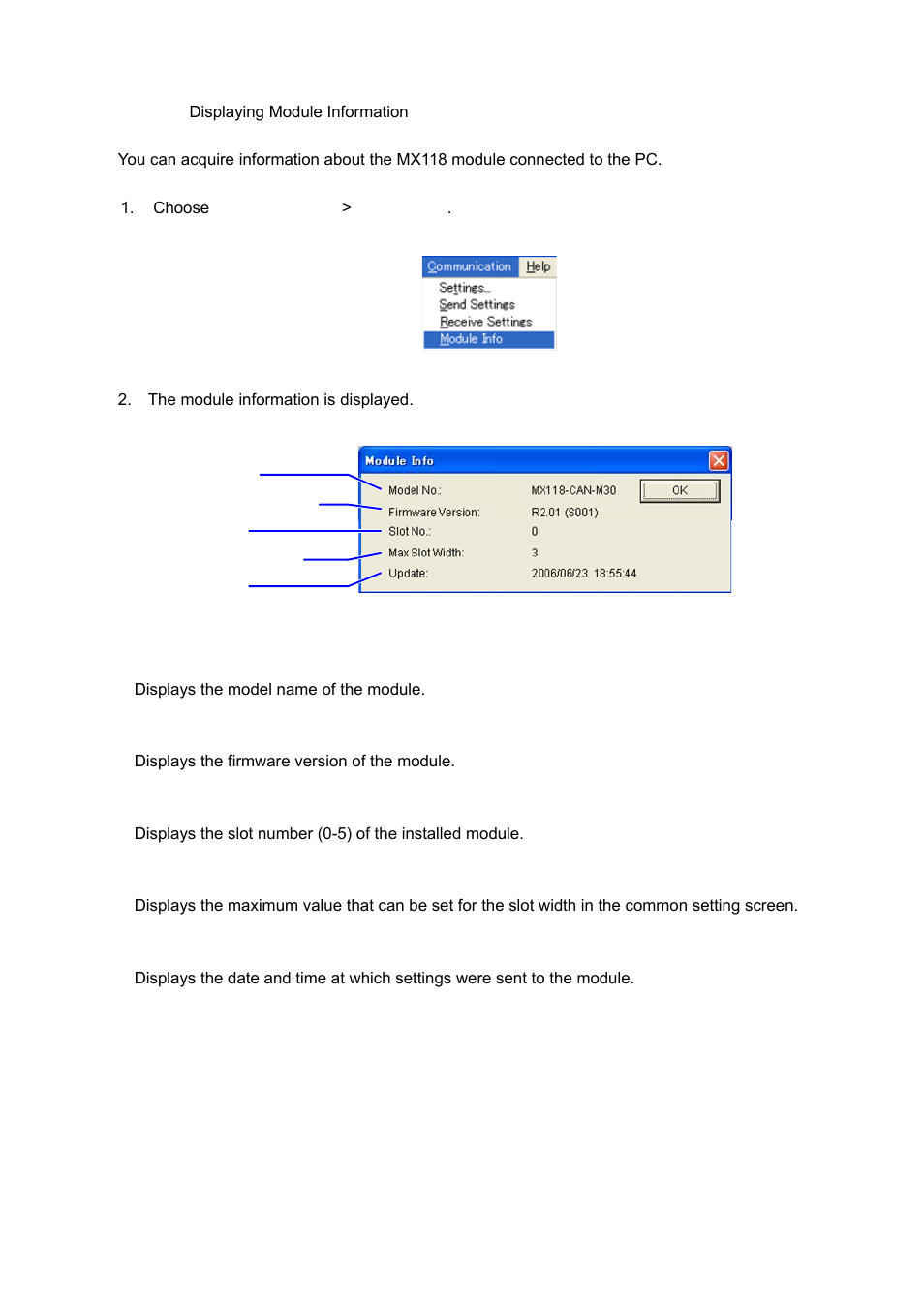 Yokogawa Standalone MW100 User Manual | Page 21 / 40