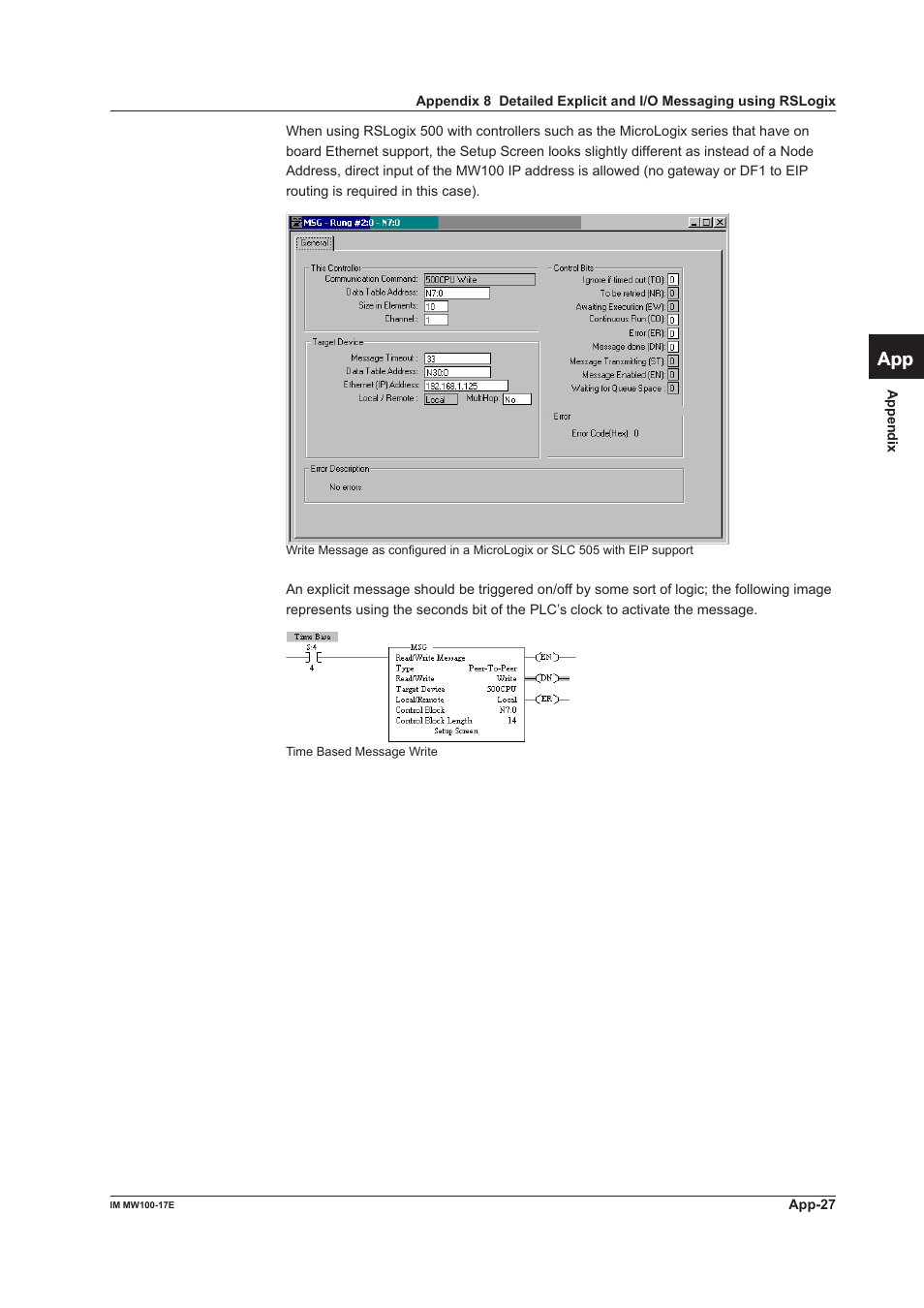 Yokogawa Standalone MW100 User Manual | Page 129 / 151