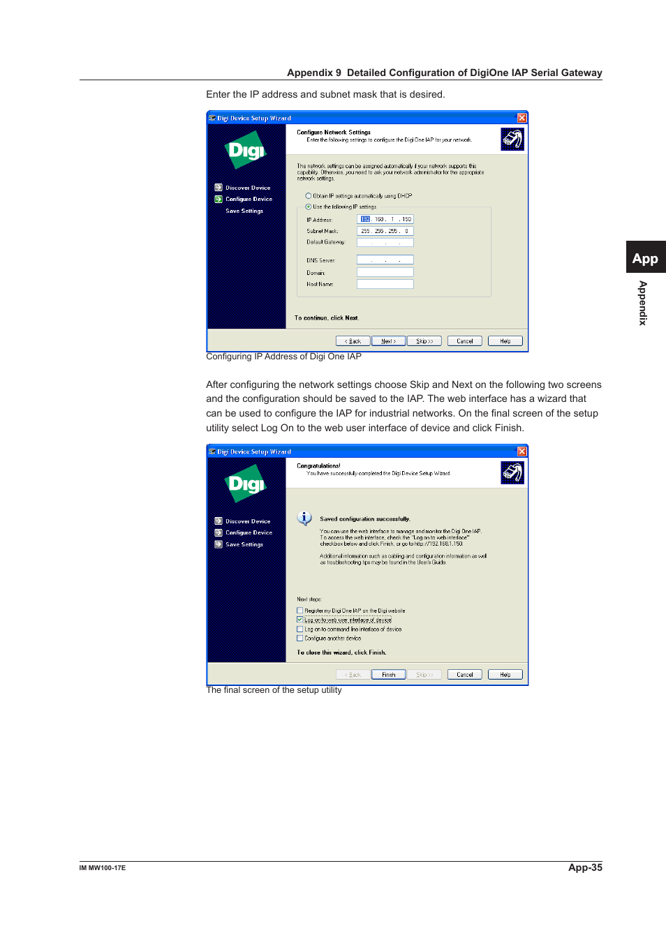 Yokogawa Standalone MW100 User Manual | Page 137 / 151