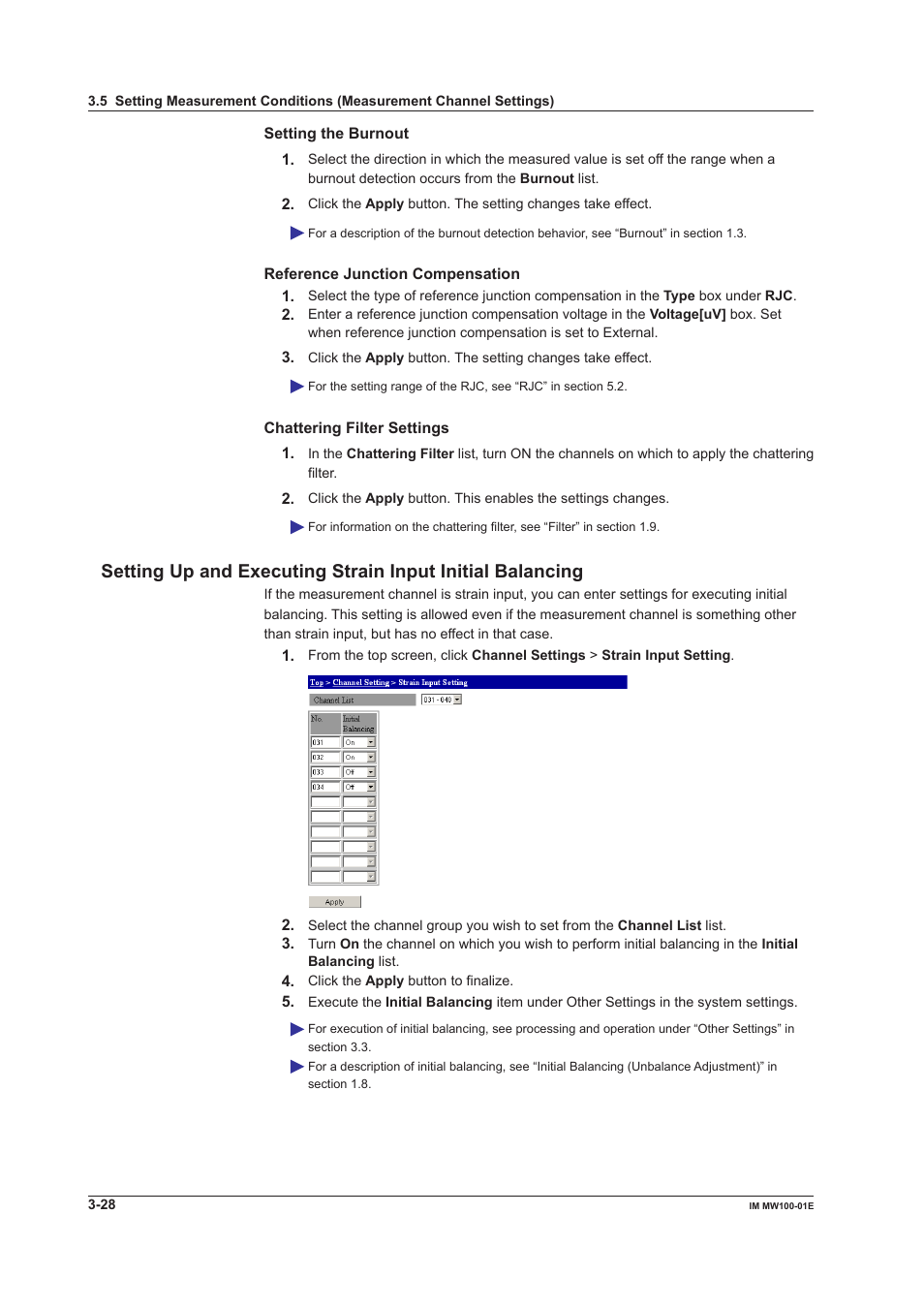 Yokogawa Standalone MW100 User Manual | Page 150 / 305