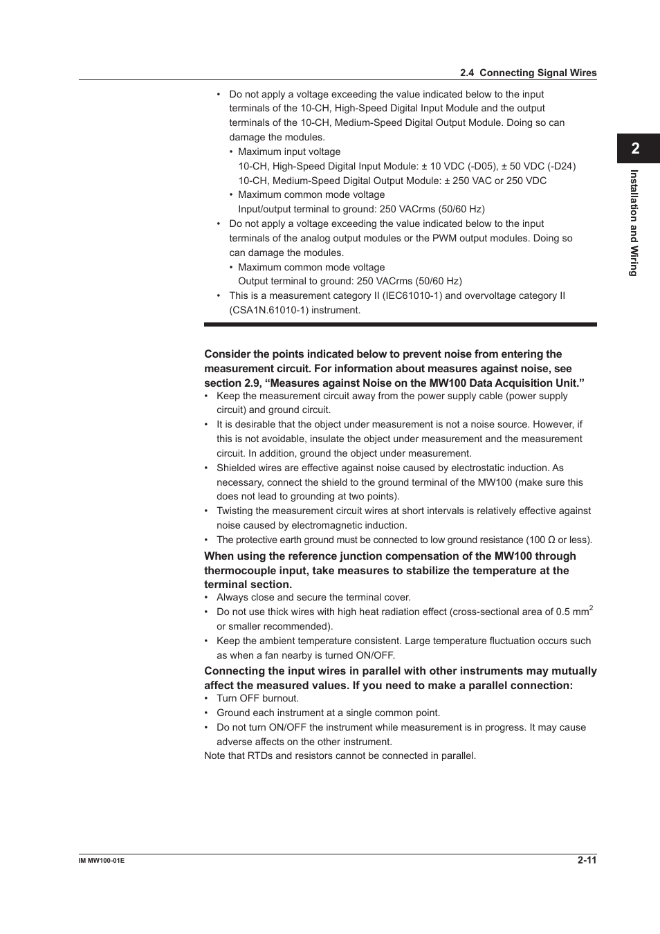 App index | Yokogawa Standalone MW100 User Manual | Page 99 / 305