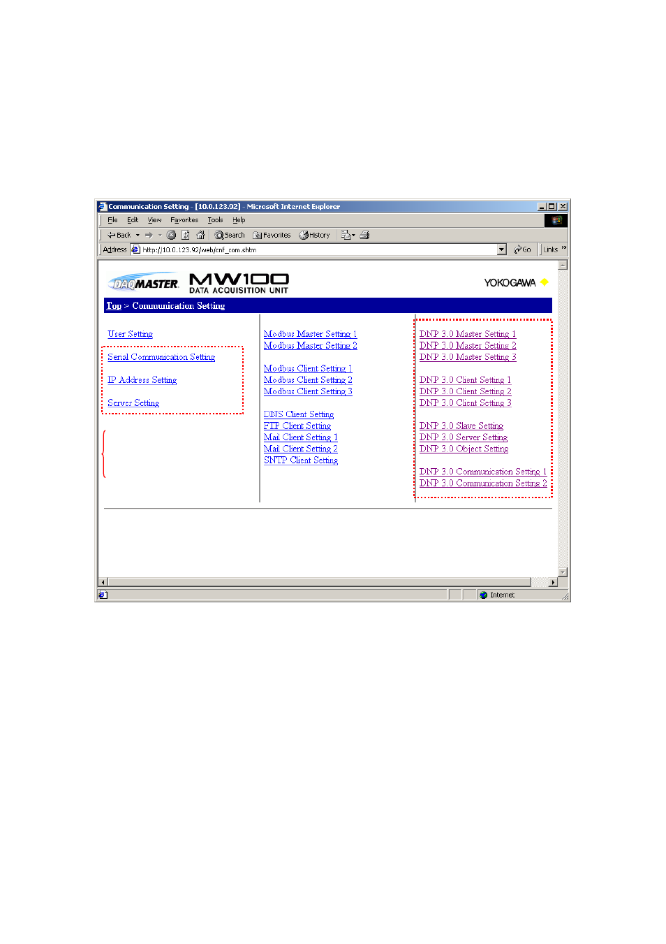 Yokogawa Standalone MW100 User Manual | Page 56 / 131