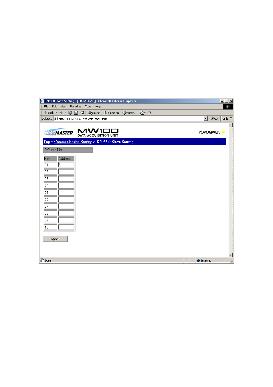 Yokogawa Standalone MW100 User Manual | Page 69 / 131