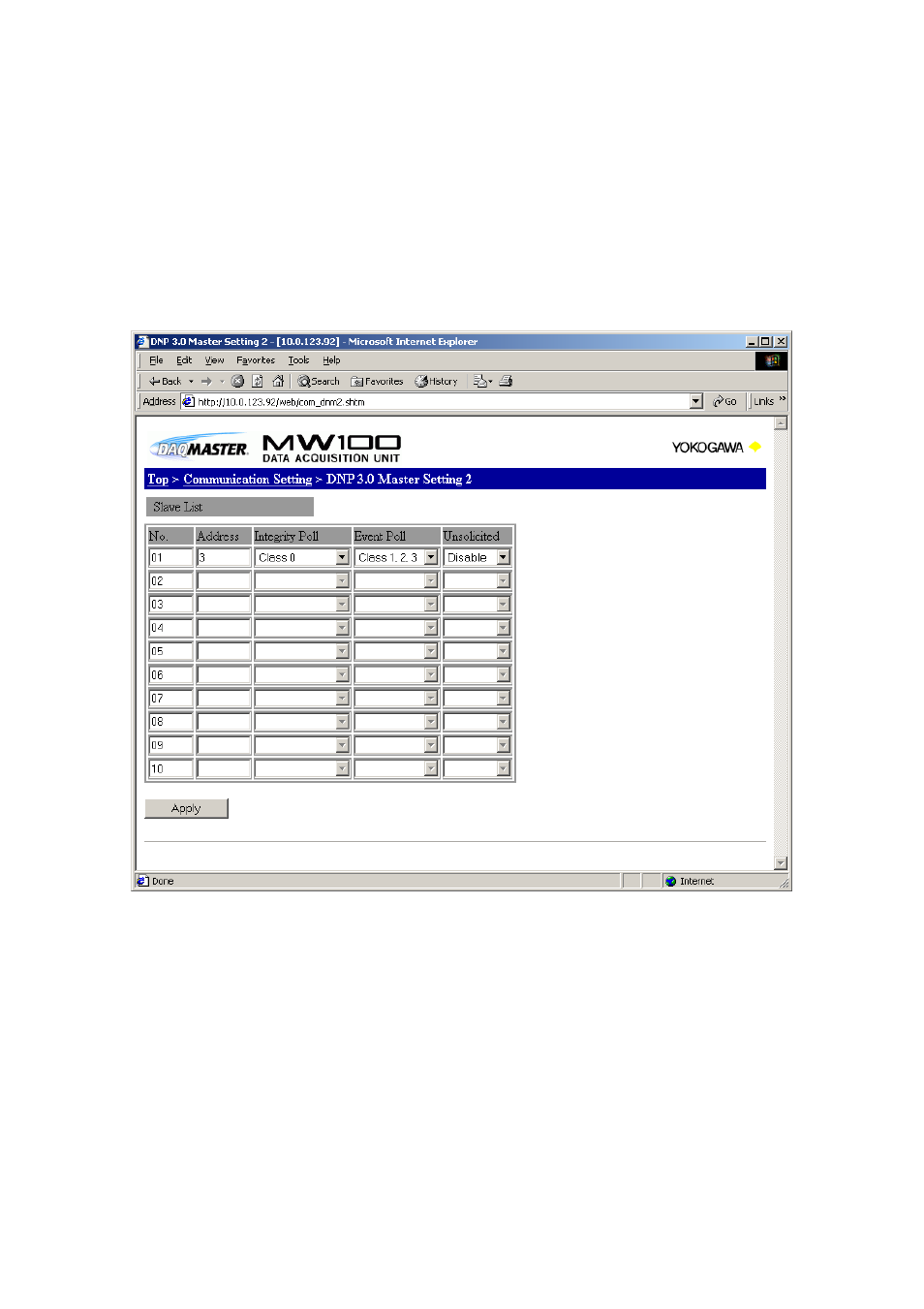 Yokogawa Standalone MW100 User Manual | Page 77 / 131