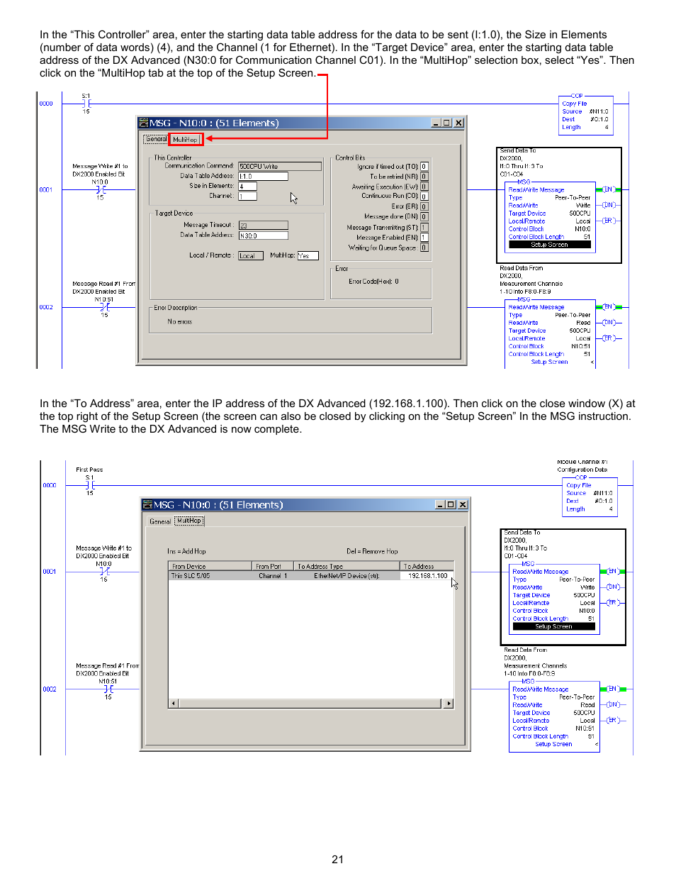 Yokogawa Standalone MW100 User Manual | Page 24 / 58