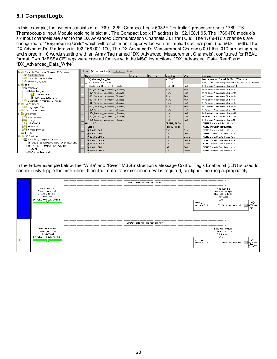 Yokogawa Standalone MW100 User Manual | Page 26 / 58