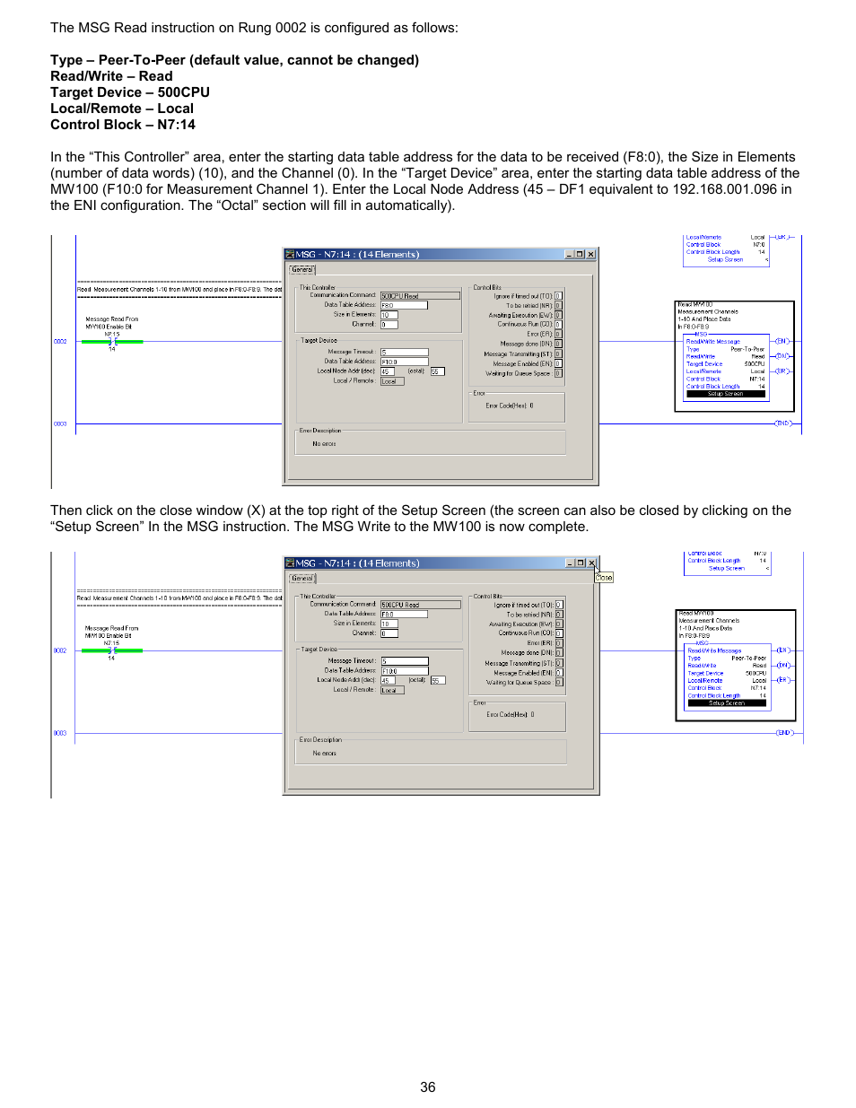 Yokogawa Standalone MW100 User Manual | Page 39 / 58