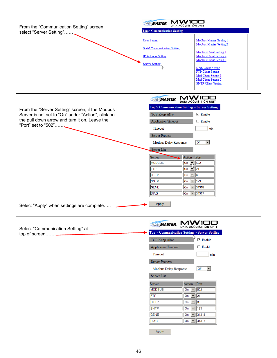 Yokogawa Standalone MW100 User Manual | Page 49 / 58