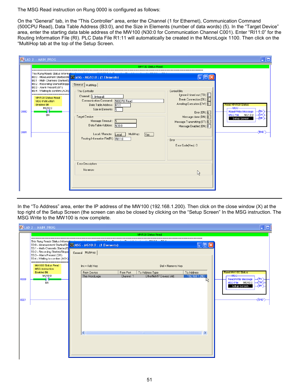 Yokogawa Standalone MW100 User Manual | Page 54 / 58