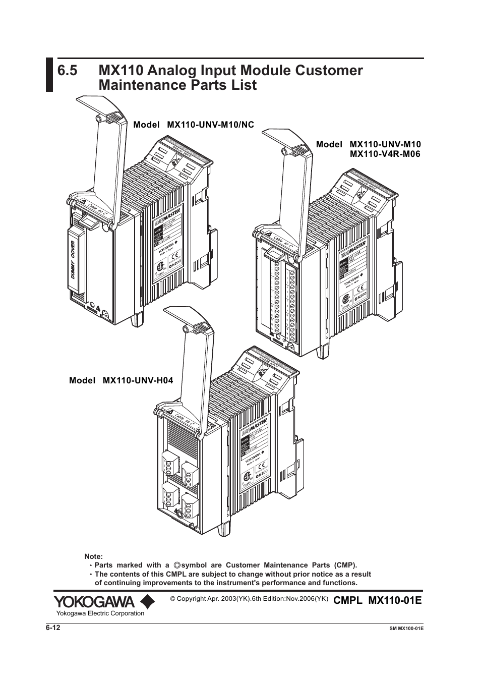 Yokogawa PC-Based MX100 User Manual | Page 119 / 189