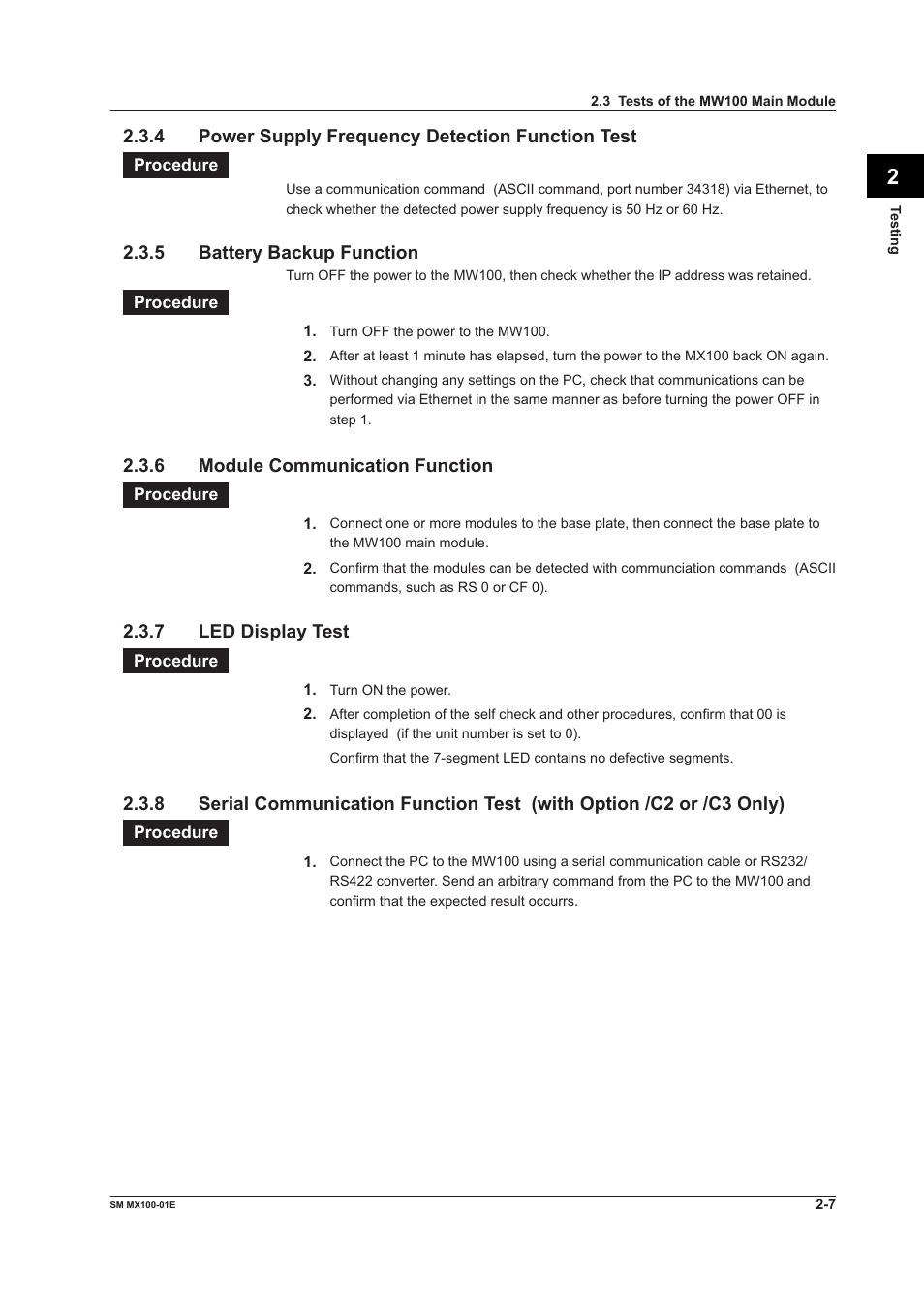 Yokogawa PC-Based MX100 User Manual | Page 36 / 189