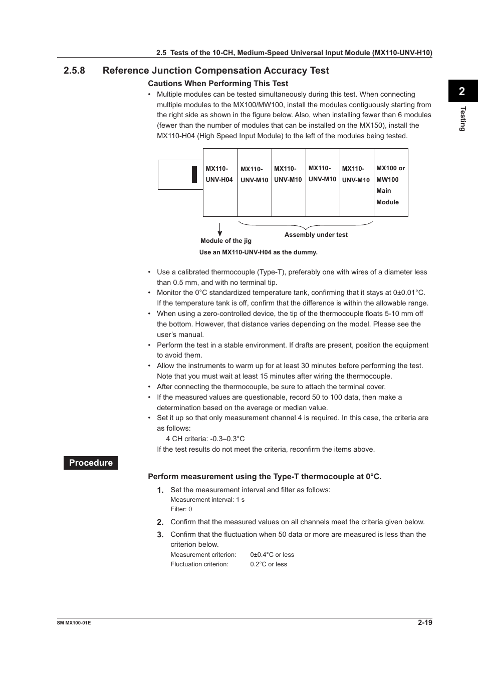 Yokogawa PC-Based MX100 User Manual | Page 48 / 189