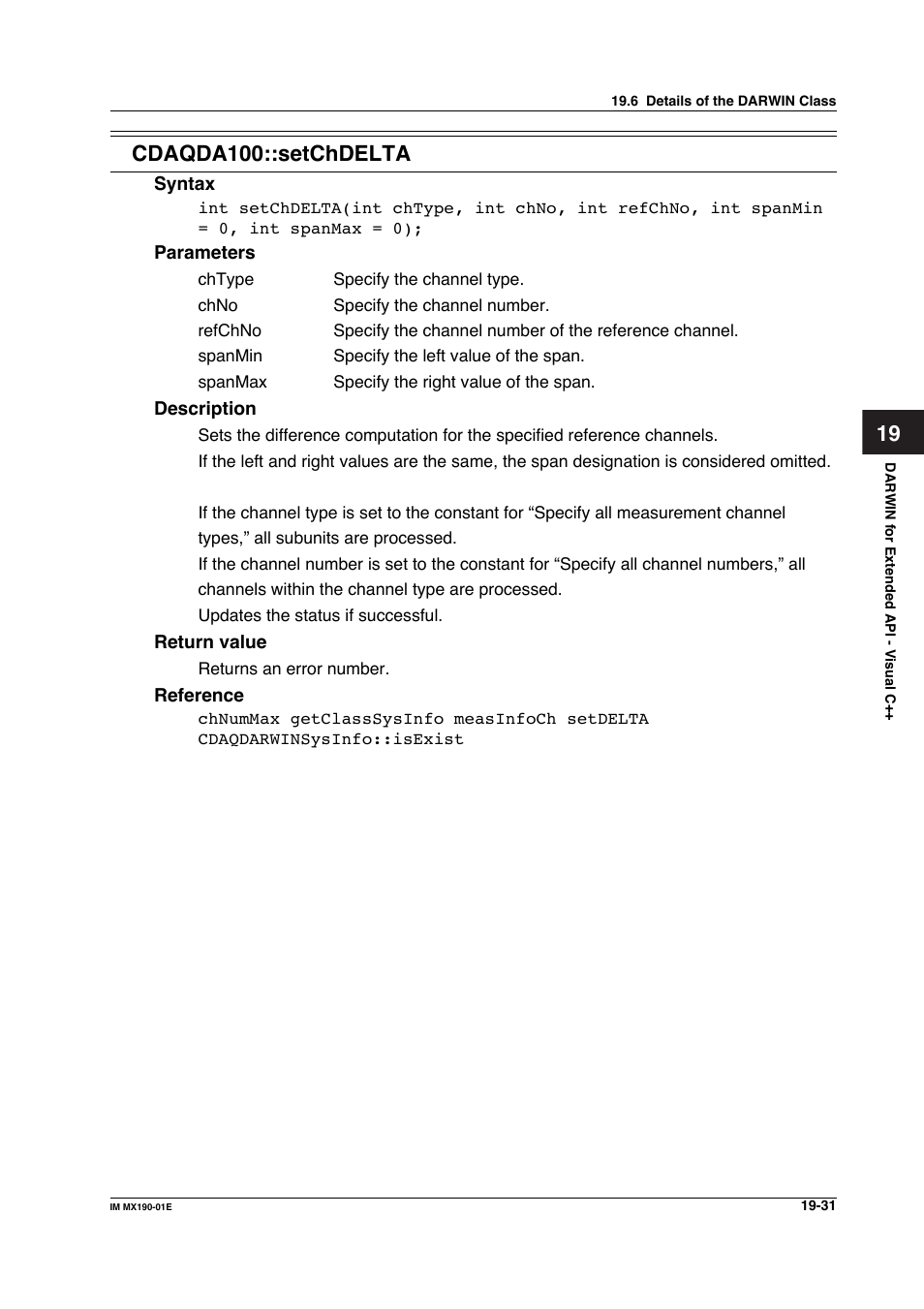 Cdaqda100::setchdelta | Yokogawa PC-Based MX100 User Manual | Page 1025 / 1264