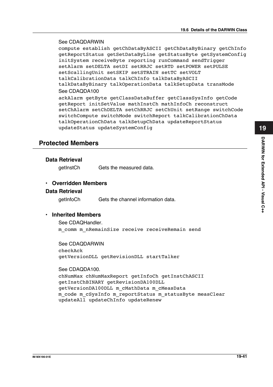 Protected members | Yokogawa PC-Based MX100 User Manual | Page 1035 / 1264