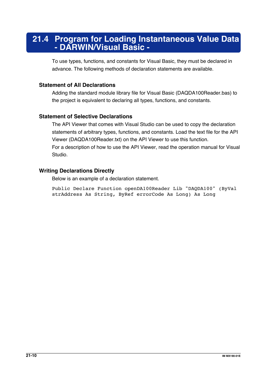 Yokogawa PC-Based MX100 User Manual | Page 1066 / 1264