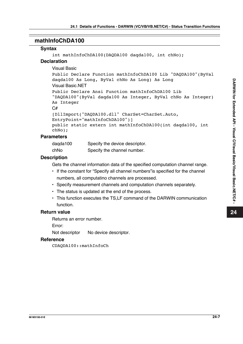 Mathinfochda100 | Yokogawa PC-Based MX100 User Manual | Page 1098 / 1264