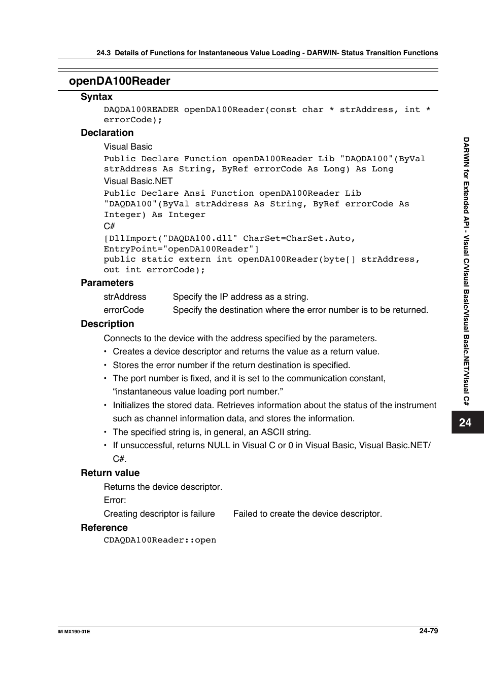 Yokogawa PC-Based MX100 User Manual | Page 1170 / 1264
