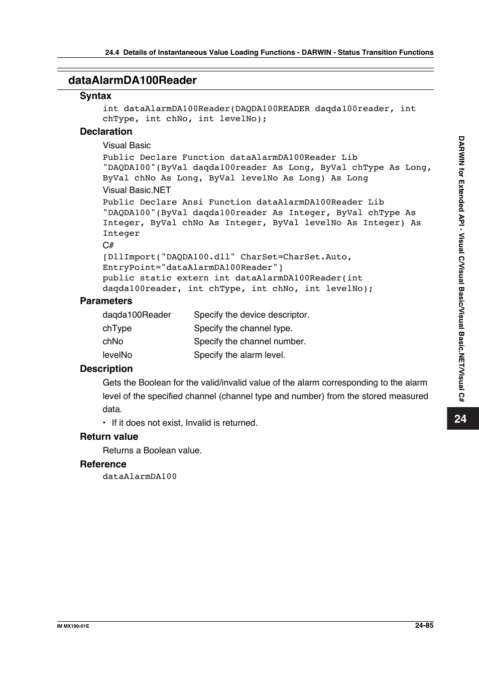 Yokogawa PC-Based MX100 User Manual | Page 1176 / 1264