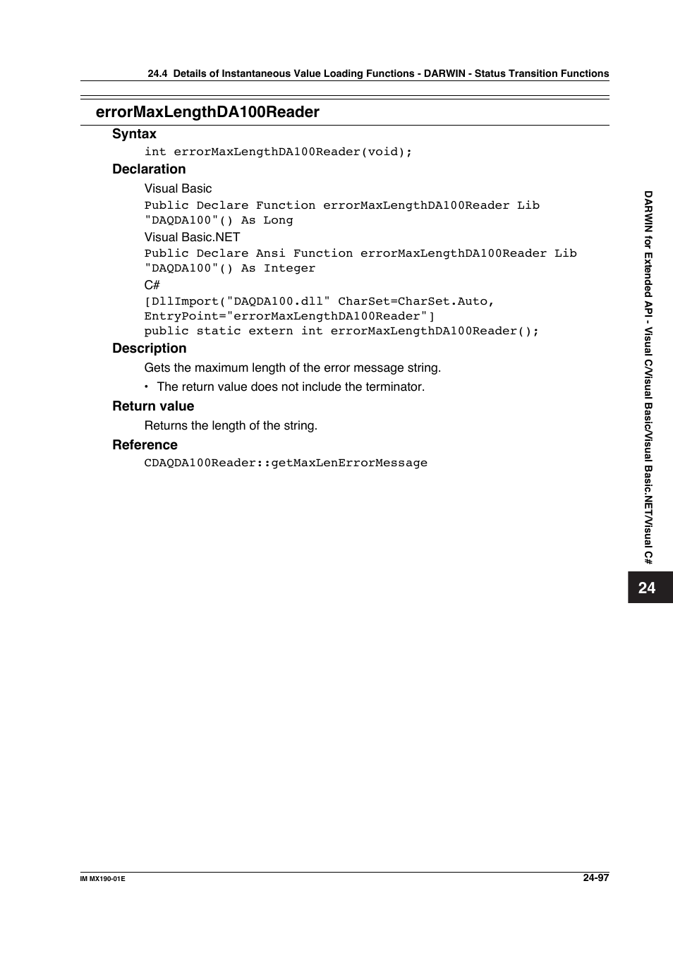 Yokogawa PC-Based MX100 User Manual | Page 1188 / 1264