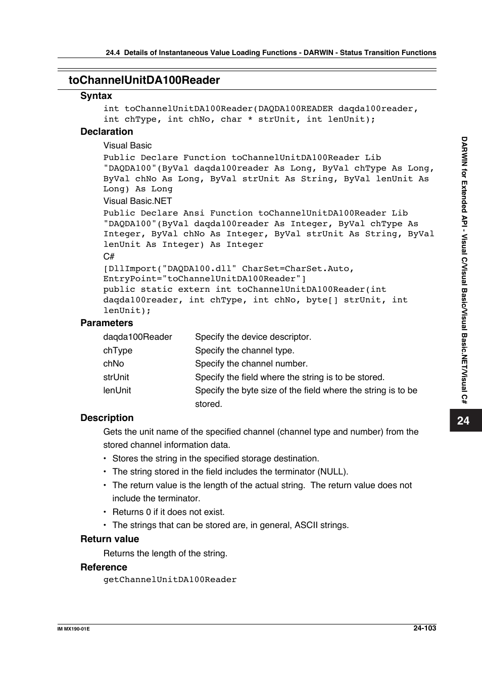 Yokogawa PC-Based MX100 User Manual | Page 1194 / 1264